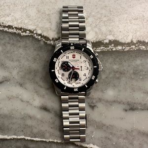 Victorinox Swiss Army Stainless Steel Chronograph Watch